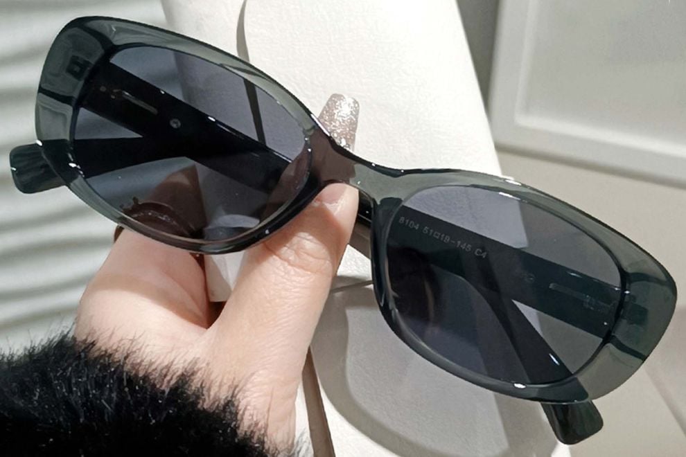 Oval Grey TR90 Sunglasses #BS0406-0694