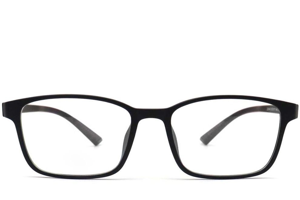 Rectangular Black TR90 Glasses #BS0420-0002