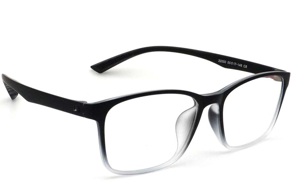 Lunettes rectangulaires transparentes TR90 #BS0420-0010