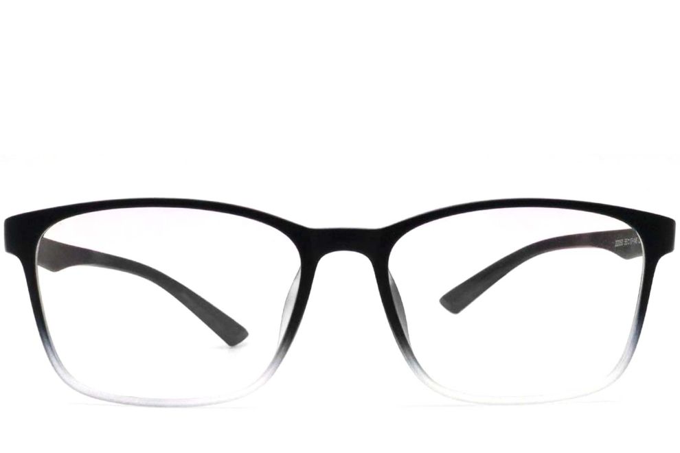 Lunettes rectangulaires transparentes TR90 #BS0420-0010