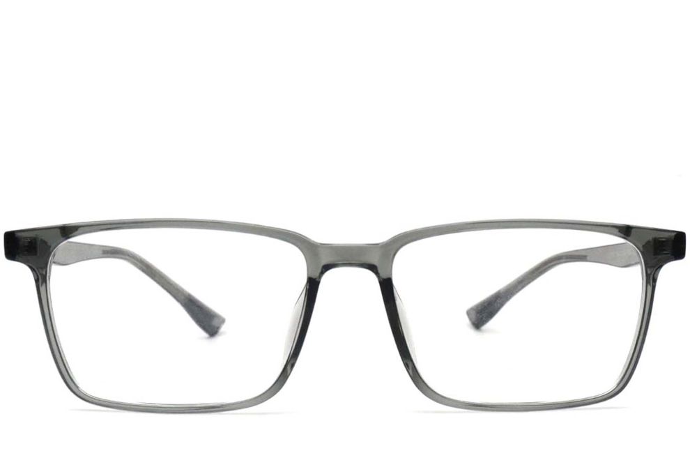 Rechteckige grüne TR90-Brille #BS0420-0016