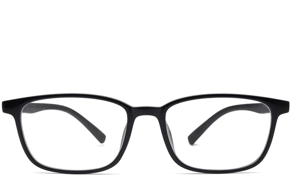 Gafas rectangulares negras TR90 #BS0420-0018
