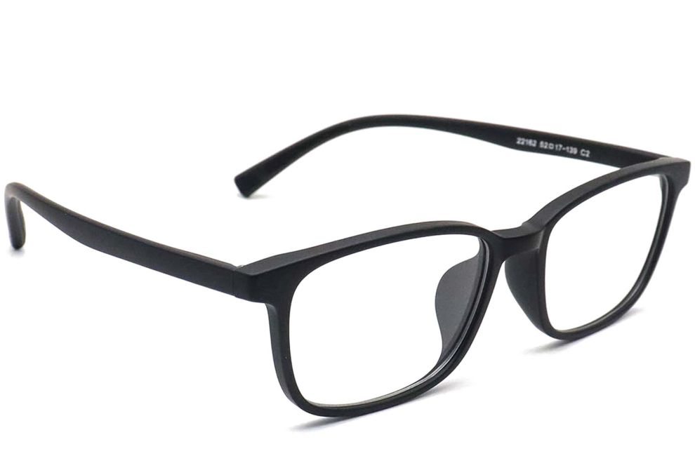 Rectangular Black TR90 Glasses #BS0420-0019