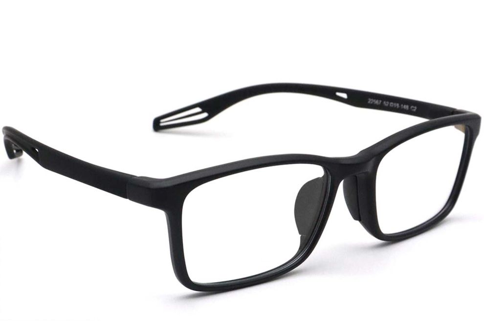 Rectangular Black TR90 Glasses #BS0420-0024