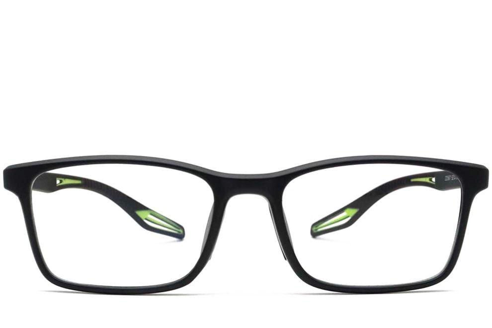 Rectangular Green TR90 Glasses #BS0420-0025