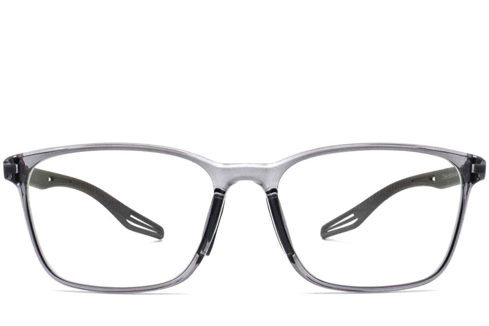 Gafas rectangulares grises TR90 #BS0420-0033