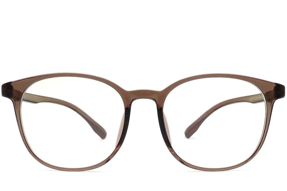 Oval Brown TR90 Glasses #BS0420-0035