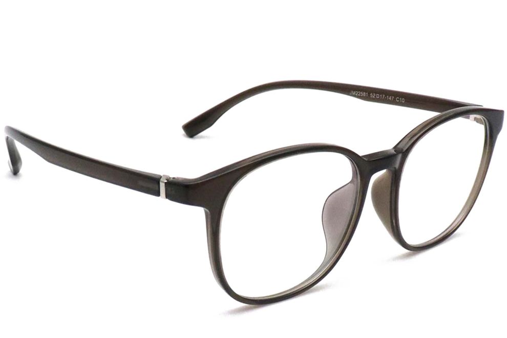 Lunettes ovales noires TR90 #BS0420-0036