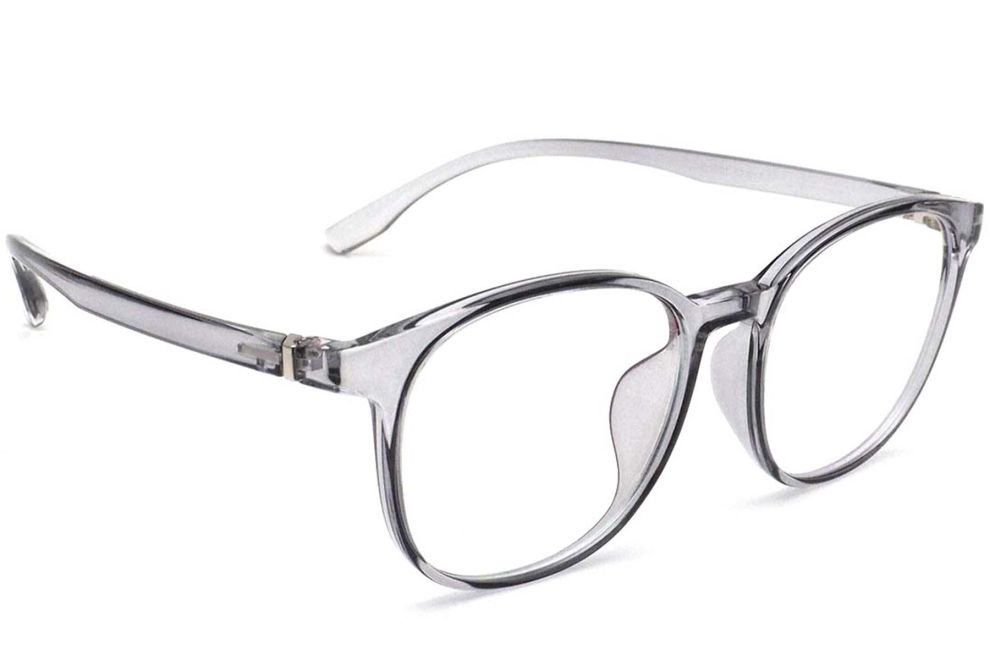 Ovale graue TR90-Brille #BS0420-0037