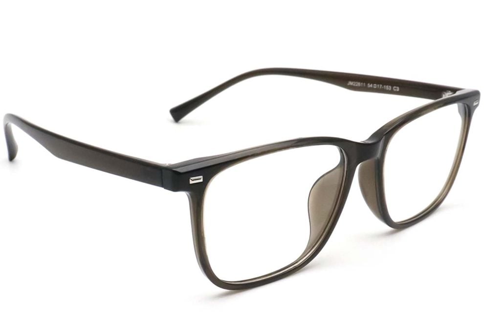 Rectangular Brown TR90 Glasses #BS0420-0048