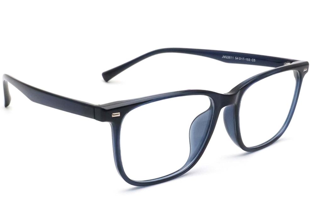 Rectangular Blue TR90 Glasses #BS0420-0049
