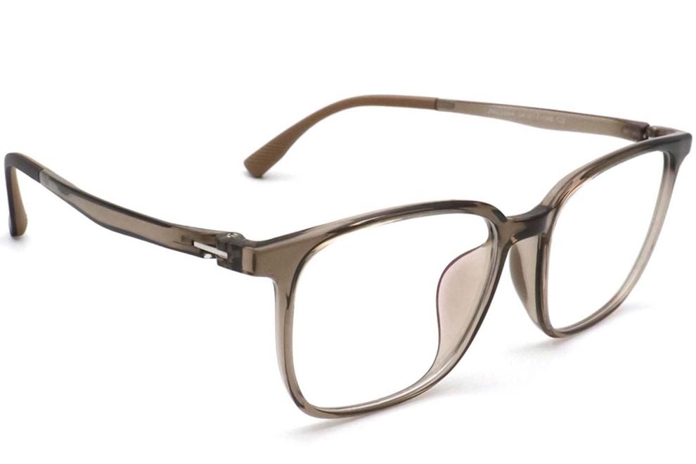 Rectangular Brown TR90 Glasses #BS0420-0059