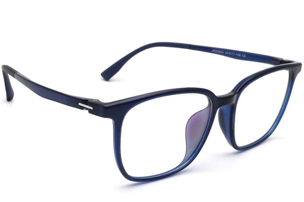 Rectangular Blue TR90 Glasses #BS0420-0060