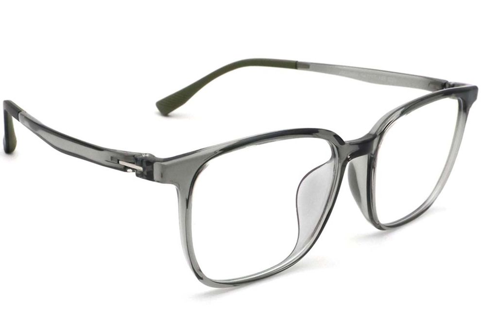 Rechteckige grüne TR90-Brille #BS0420-0063