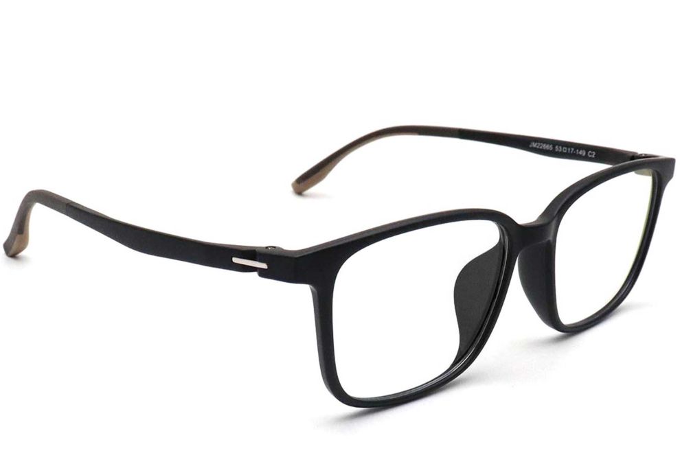 Rectangular Brown TR90 Glasses #BS0420-0065