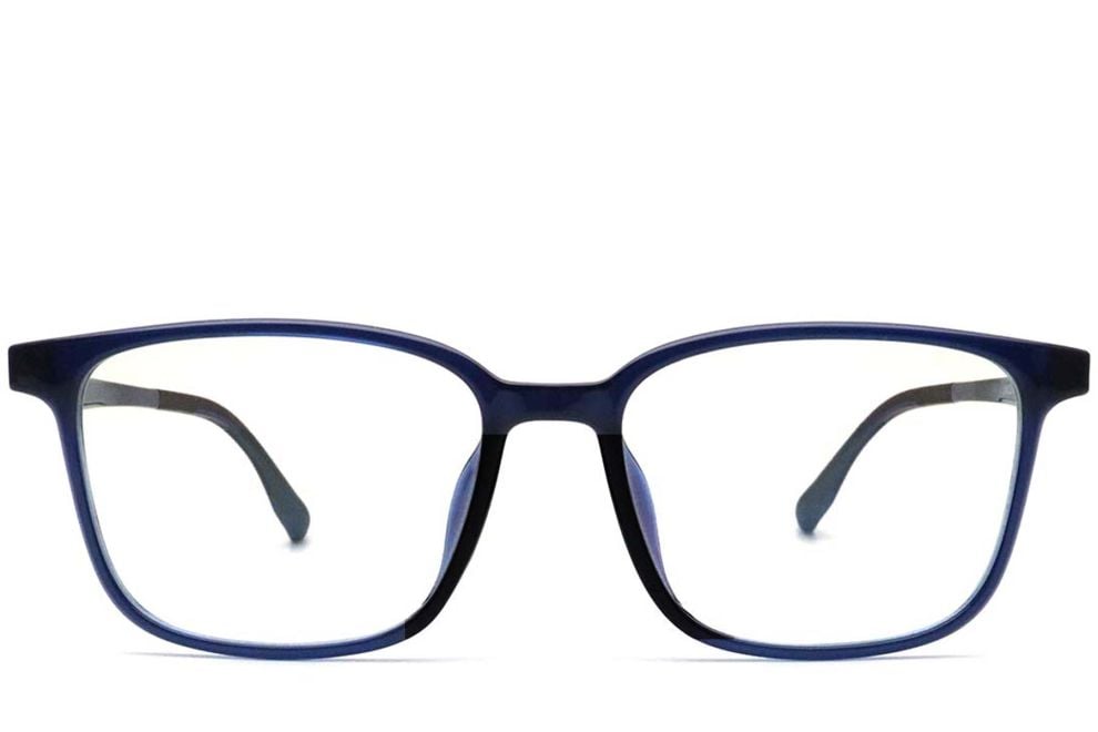 Rectangular Blue TR90 Glasses #BS0420-0066