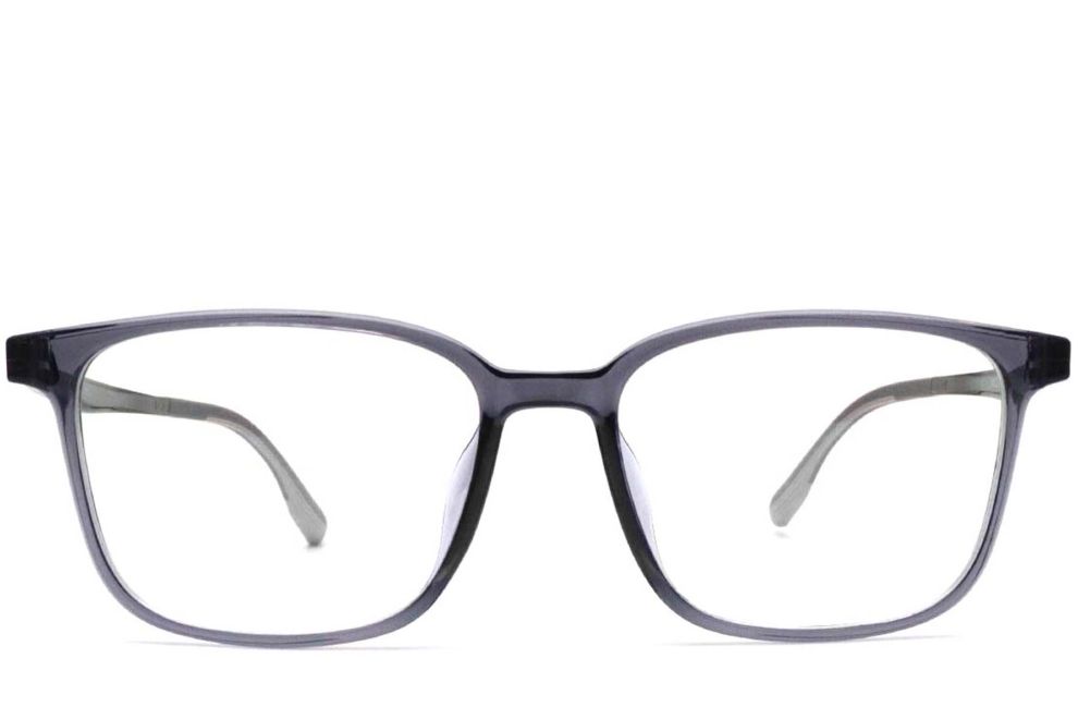 Gafas rectangulares grises TR90 #BS0420-0067