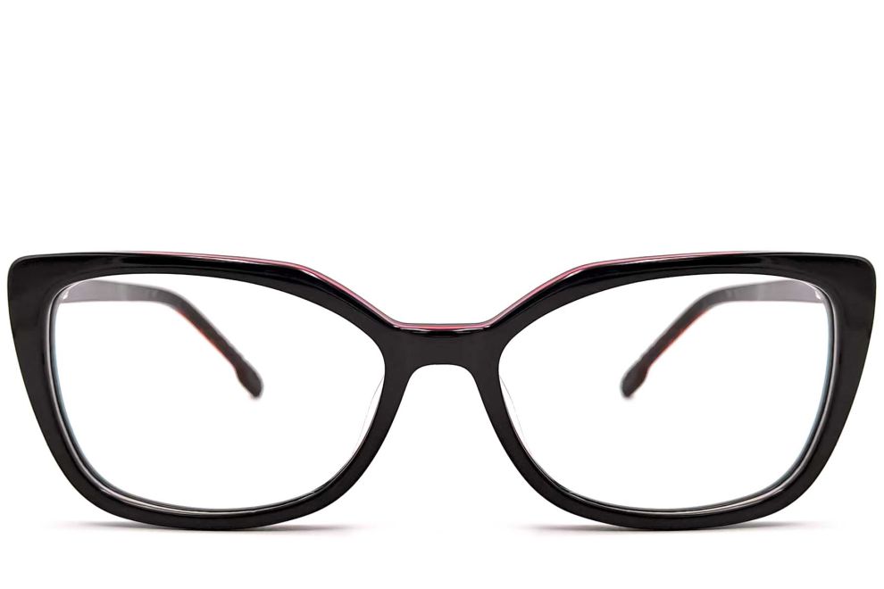 Butterfly Black Acetate Glasses #BS0420-0070