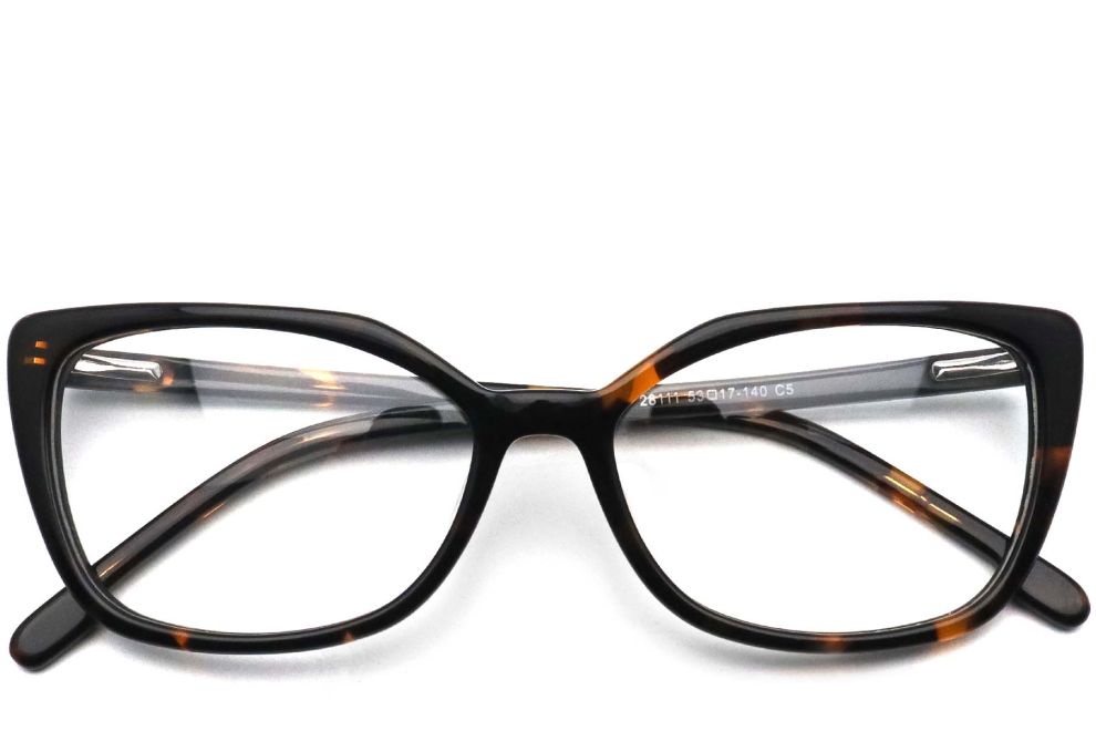 Schmetterlings-Schildpatt-Acetatbrille #BS0420-0071