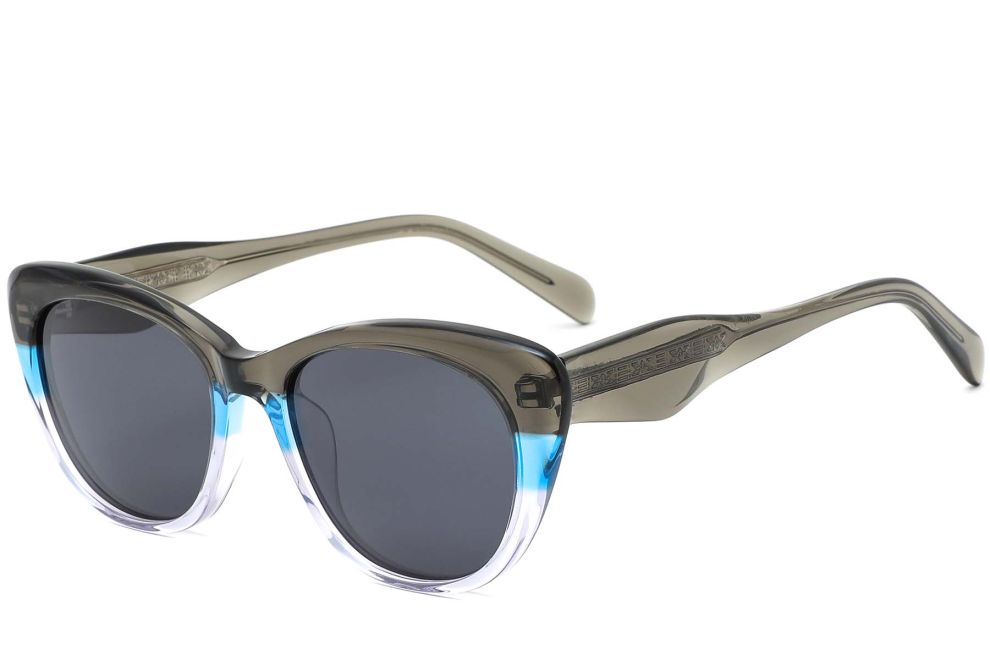 Butterfly Green Acetate Sunglasses #BS0420-0203