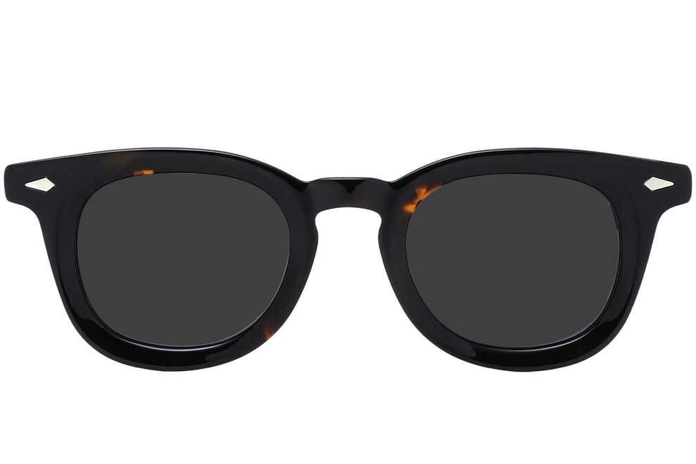 Round Tortoiseshell Acetate Sunglasses #BS0420-0229
