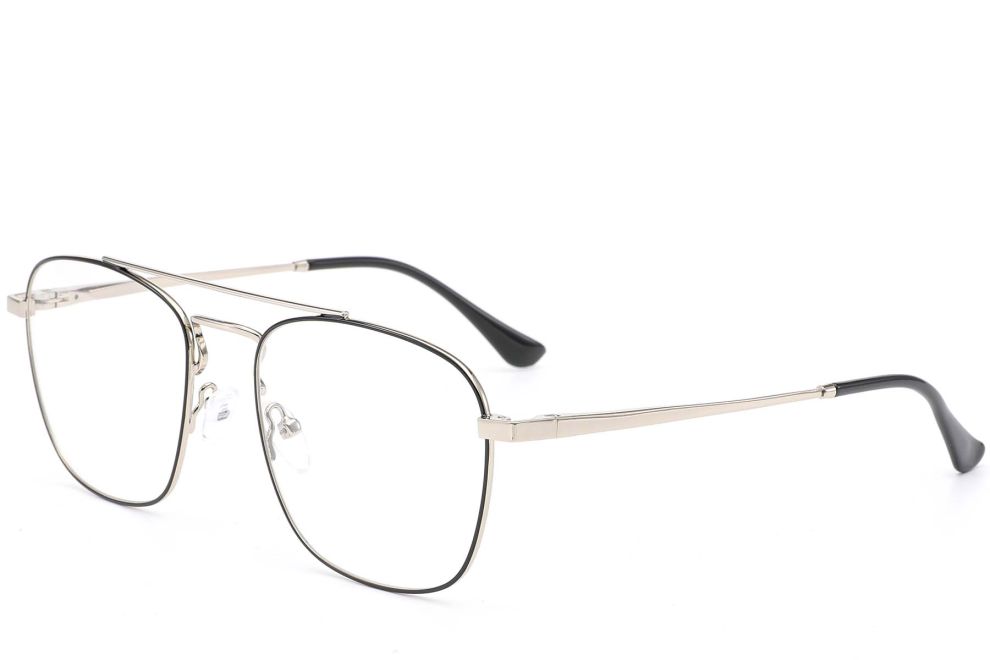 Aviator Silver Metal Glasses #BS0420-0241