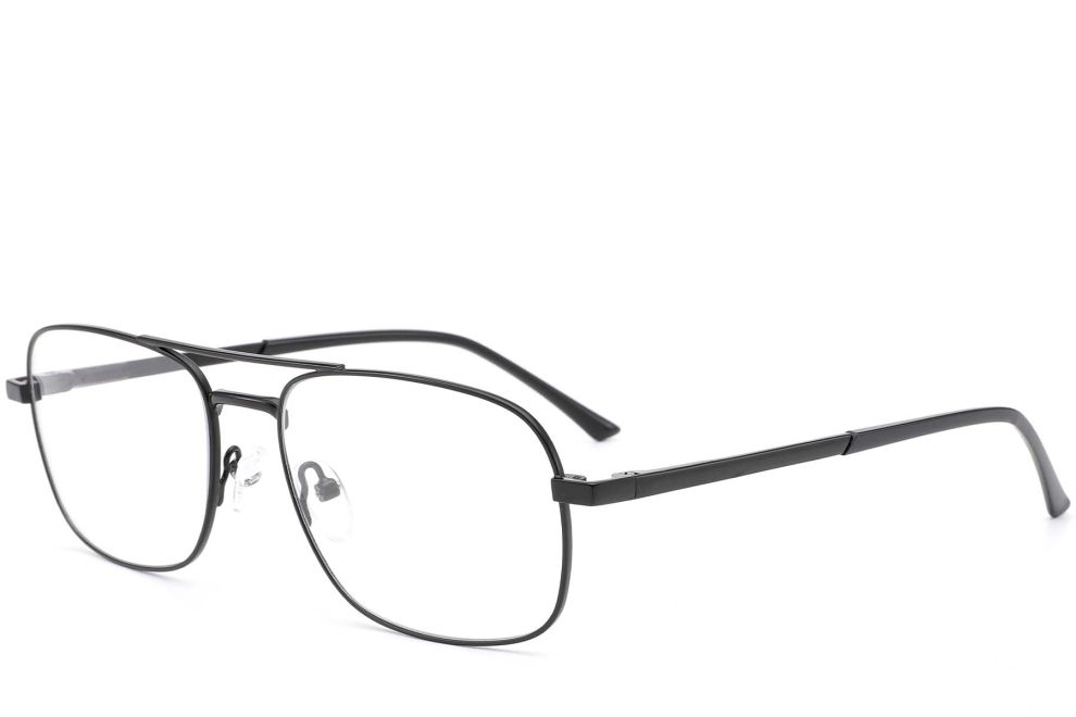 Aviator Black Metal Glasses #BS0420-0262