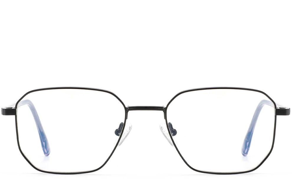 Geometric Black Metal Glasses #BS0420-0314