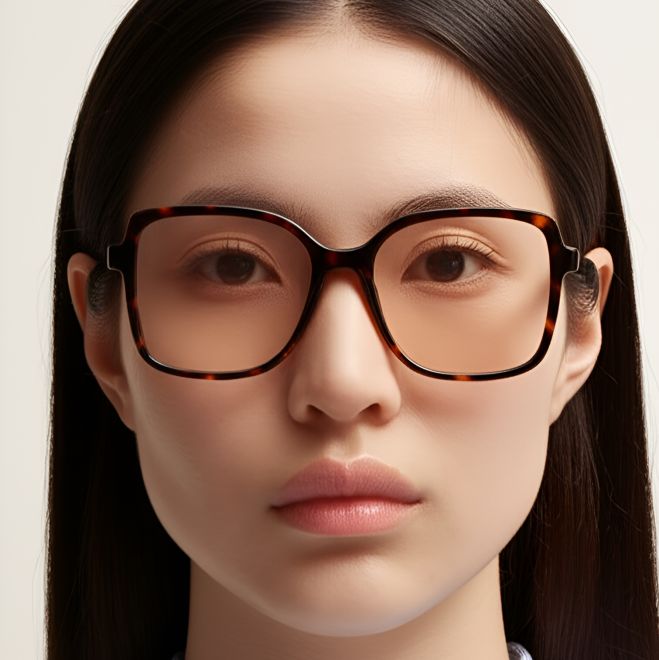 Lunettes papillon en acétate écaille de tortue #BS0420-0376