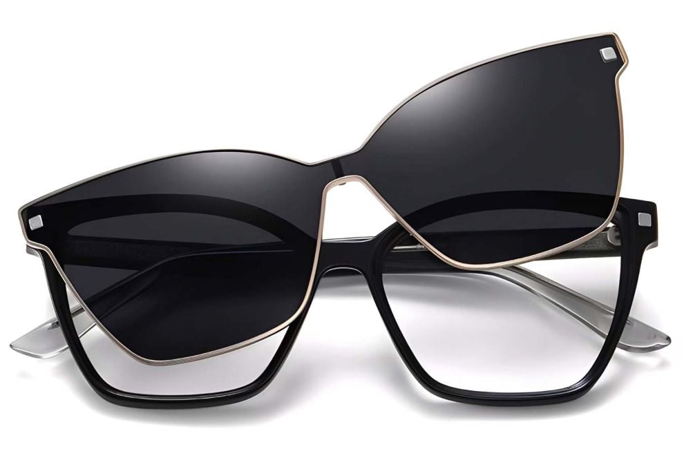 Butterfly Black TR90 Sunglasses #BS0420-0408