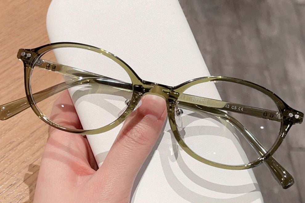 Oval Green TR90 Glasses #BS0423-0052