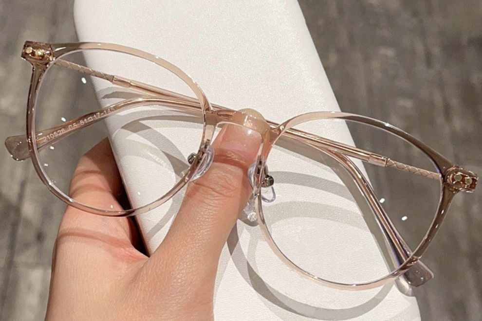 Oval Brown TR90 Glasses #BS0423-0080