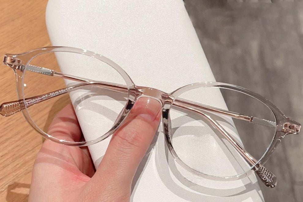 Oval Brown TR90 Glasses #BS0423-0099