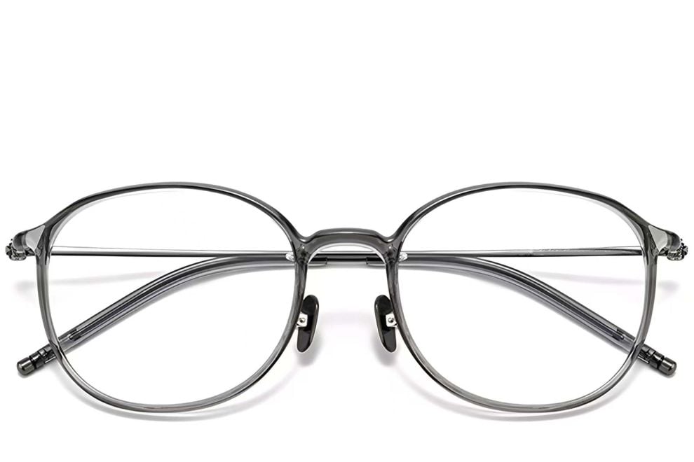 Oval Grey TR90 Glasses #BS0423-0112