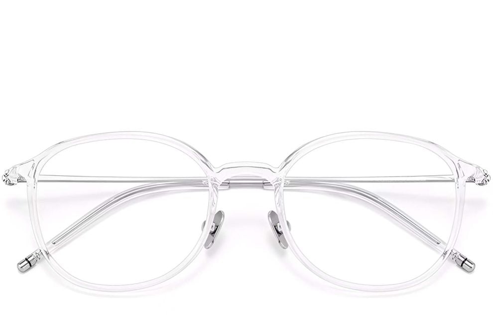 Oval Transparent TR90 Glasses #BS0423-0114