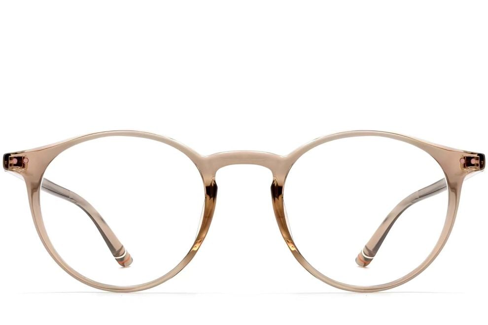 Oval Brown TR90 Glasses #BS0423-0137