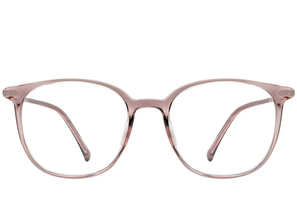 Lunettes ovales violettes TR90 #BS0423-0139