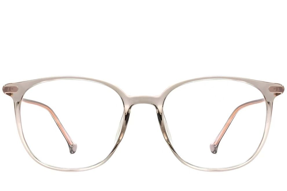 Lunettes ovales grises TR90 #BS0423-0144