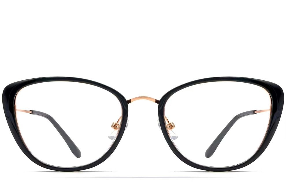Butterfly Black TR90 Glasses #BS0423-0153