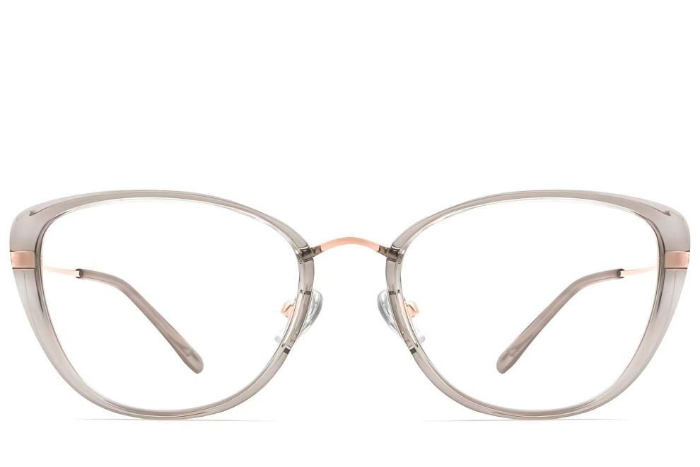 Lunettes papillon grises TR90 #BS0423-0157