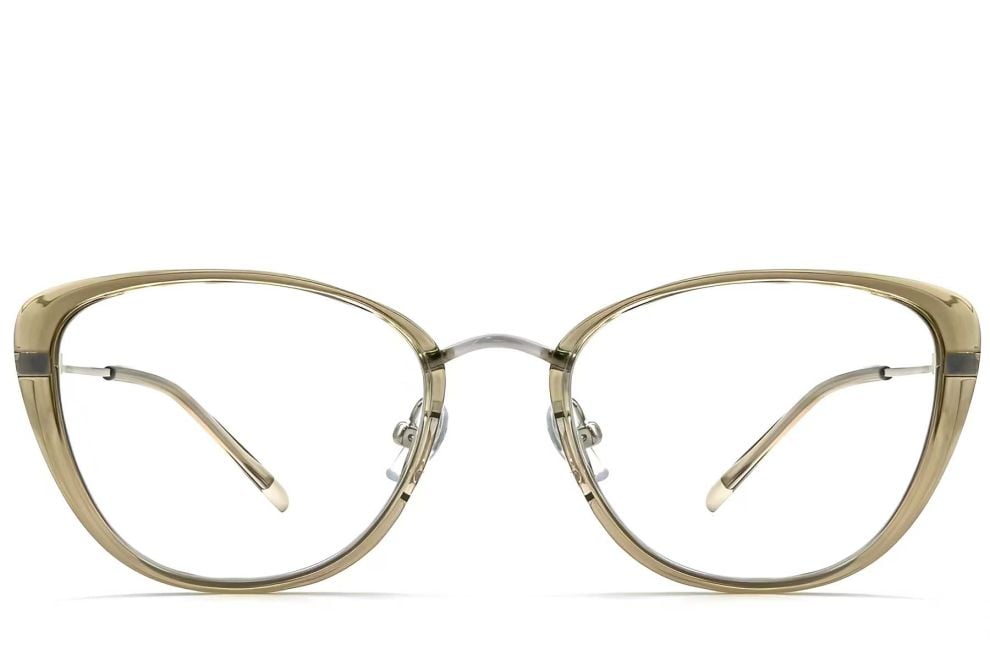Lunettes papillon vertes TR90 #BS0423-0158