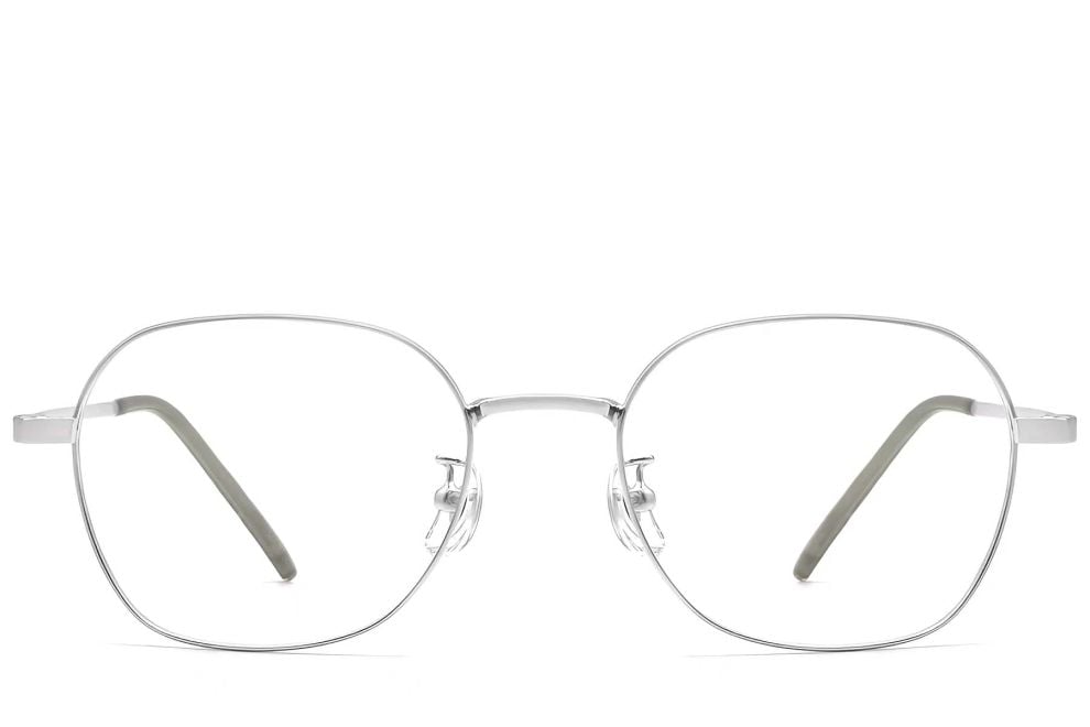 Geometric Silver Metal Glasses #BS0423-0164