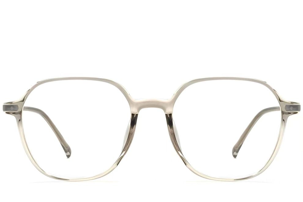 Lunettes géométriques grises TR90 #BS0423-0182