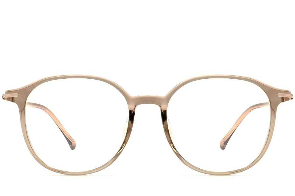 Oval Brown TR90 Glasses #BS0423-0188