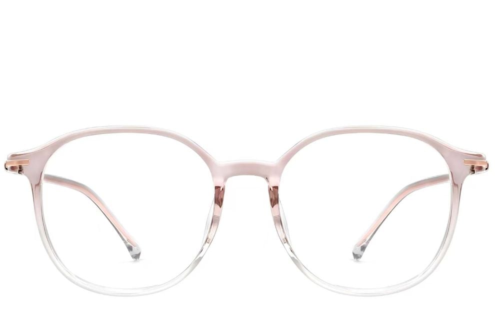 Oval Pink TR90 Glasses #BS0423-0190