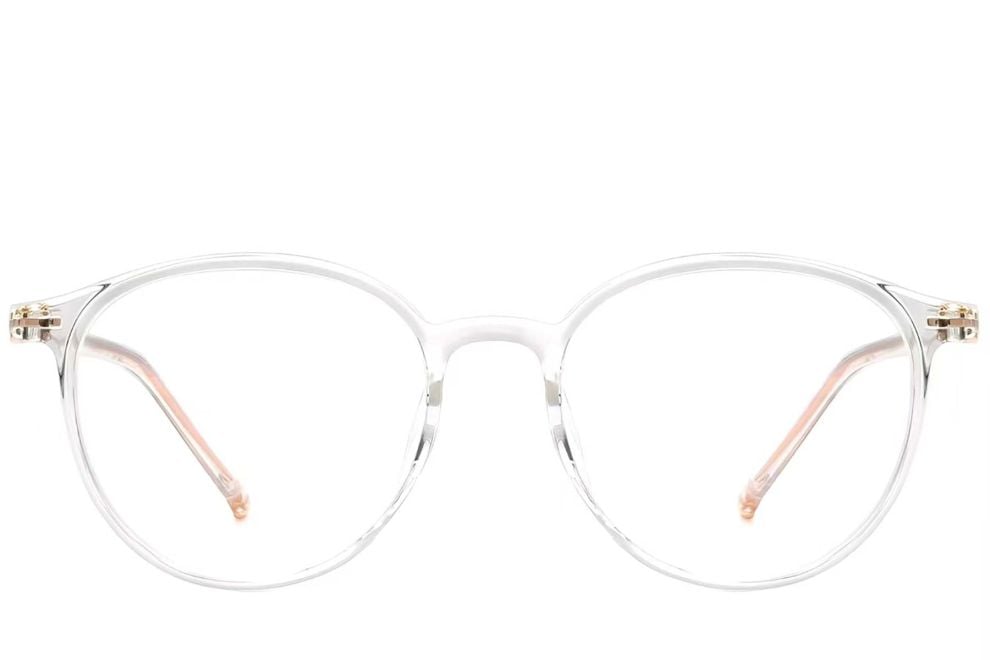 Oval Transparent TR90 Glasses #BS0423-0195
