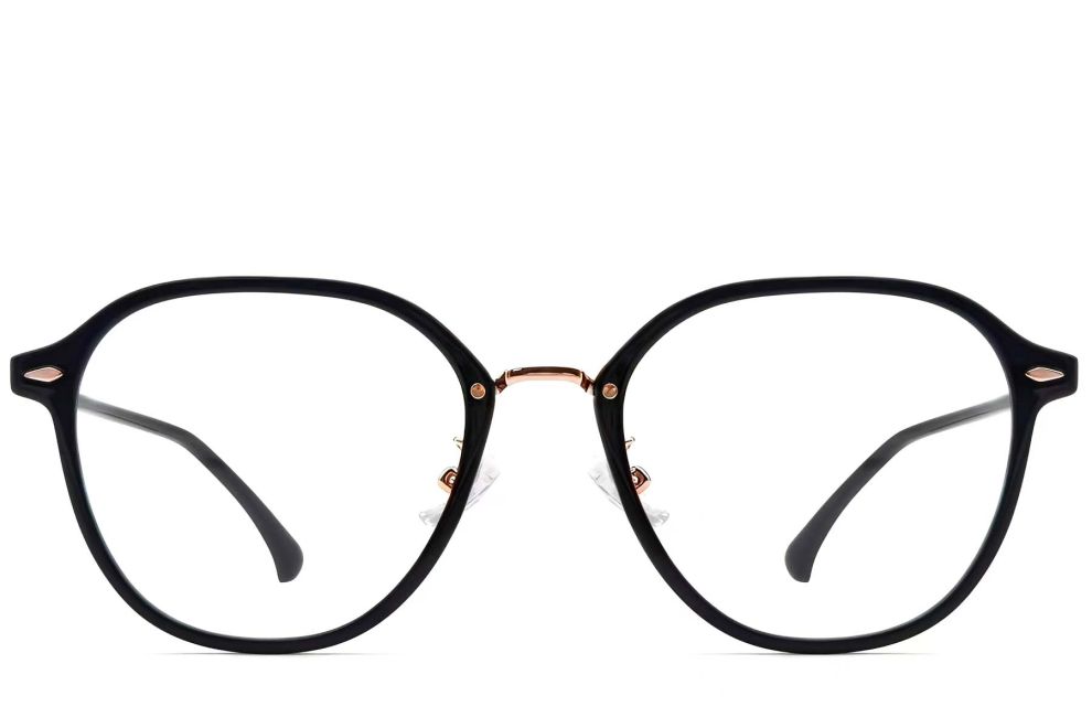 Gafas geométricas negras TR90 #BS0423-0234