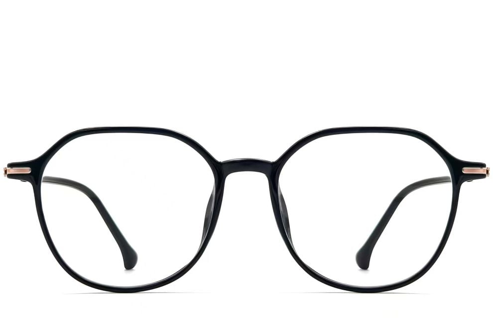 Gafas geométricas negras TR90 #BS0423-0240