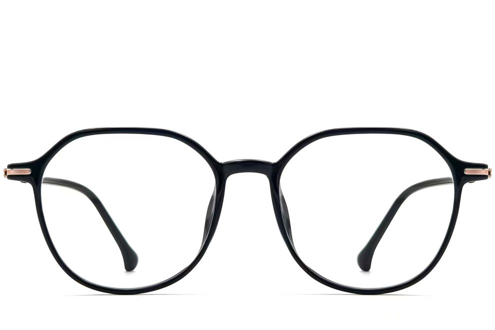 Gafas geométricas negras TR90 #BS0423-0240
