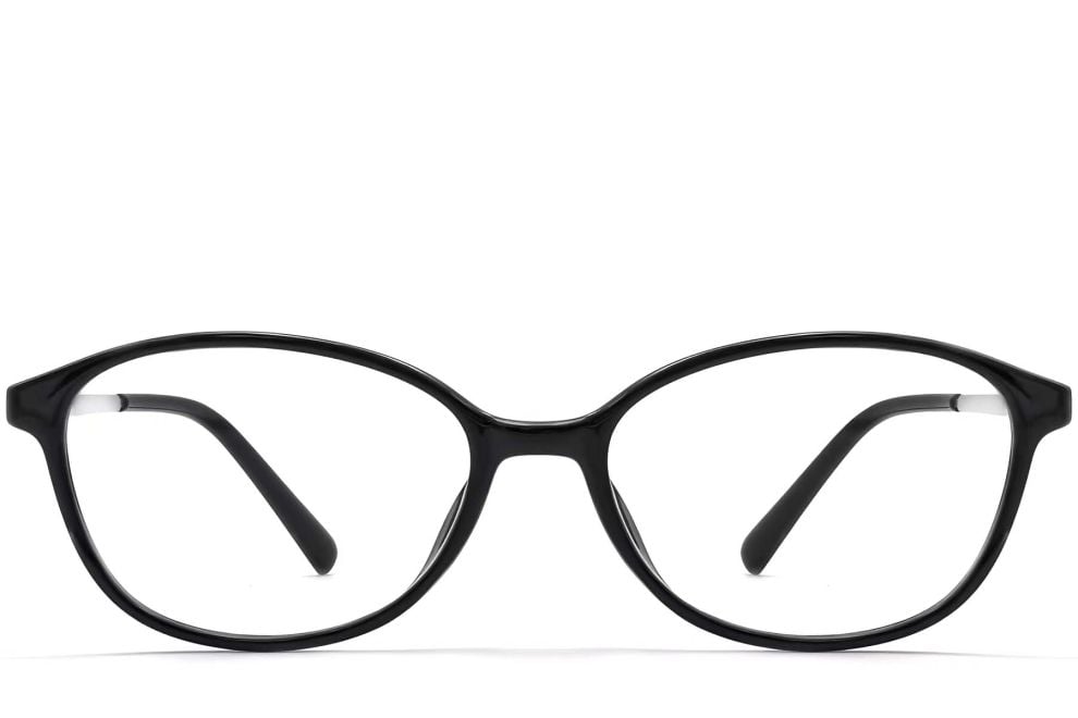 Gafas TR90 ovaladas negras #BS0423-0247